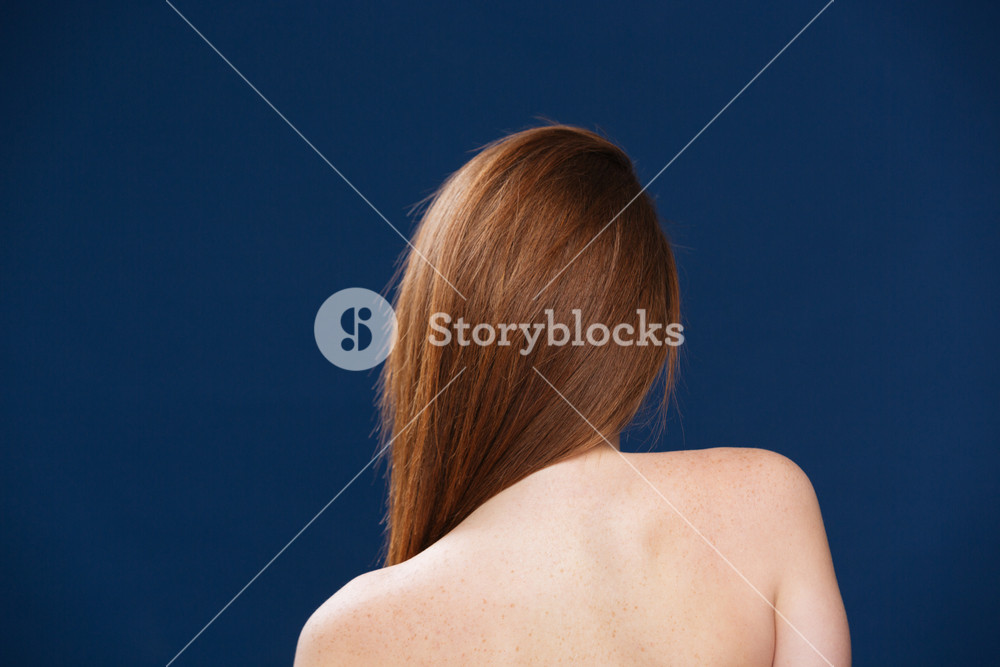 Back view portrait of a woman Royalty-Free Stock Photo SBI-300966507 ...
