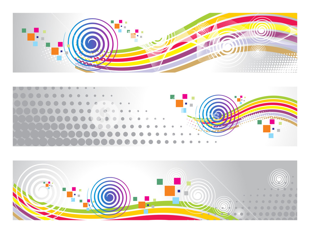 Background With Set Of Headers Royalty-Free Stock Vector SBI-300397840 ...