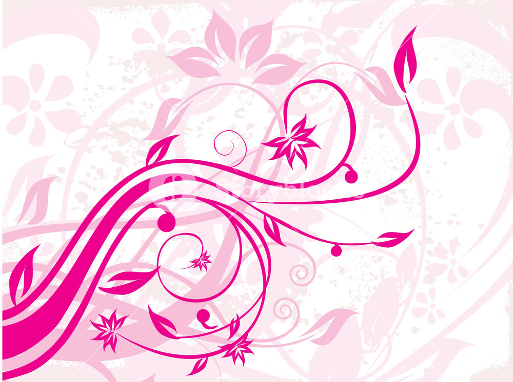Pink Floral Beauty Royalty-Free Stock Image - Storyblocks