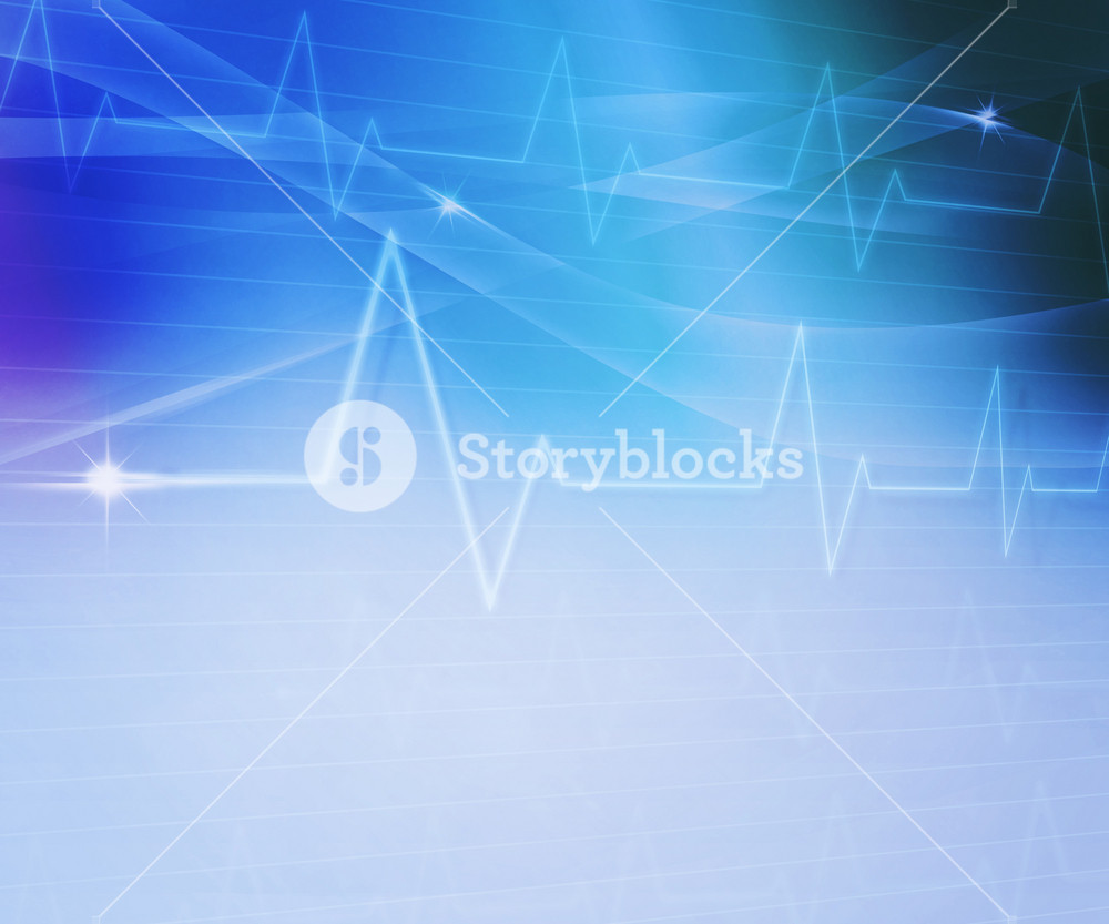 Blue Abstract Medical Background Royalty-Free Stock Illustration SBI ...