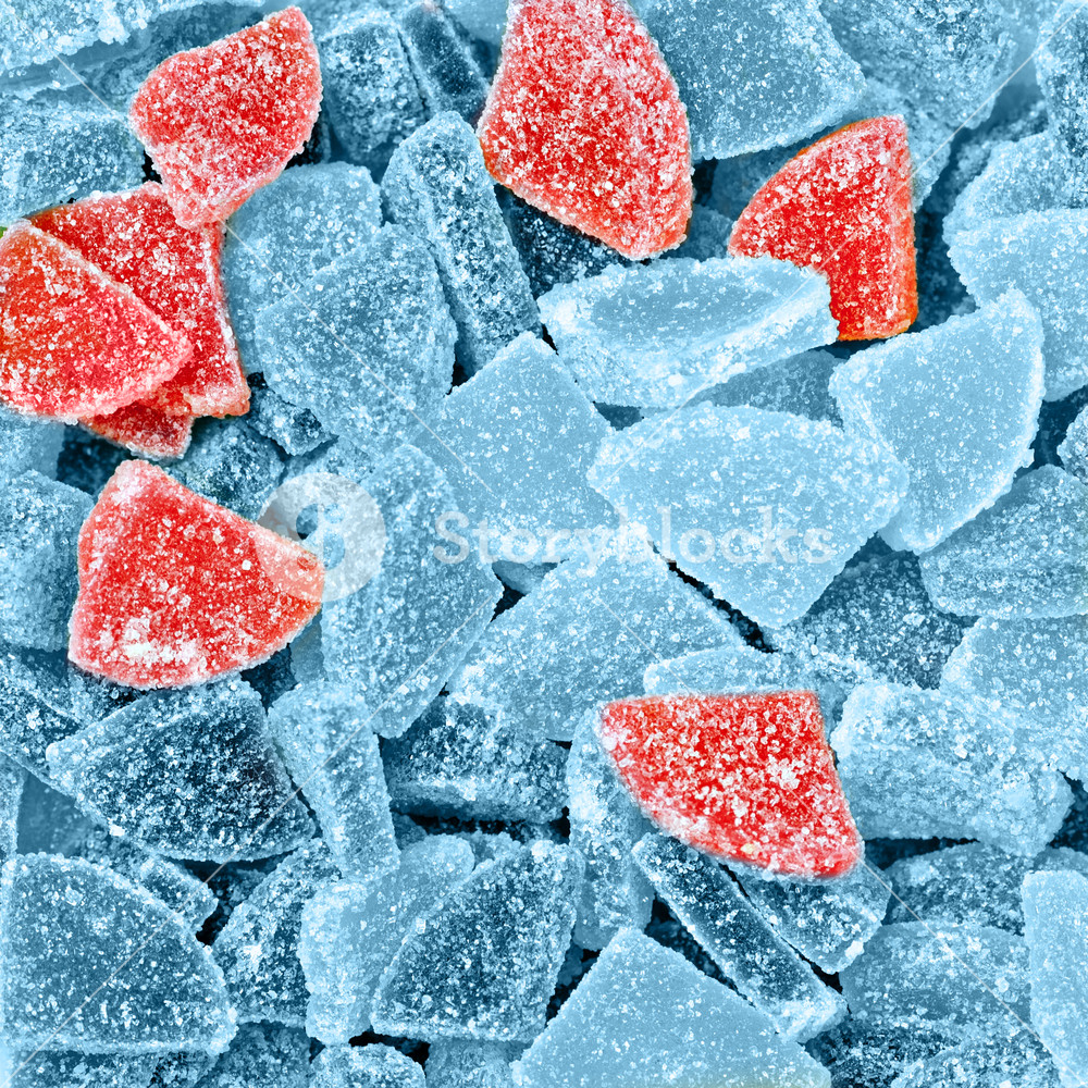 Blue and red jujube background Royalty-Free Stock Photo SBI-300875787 ...
