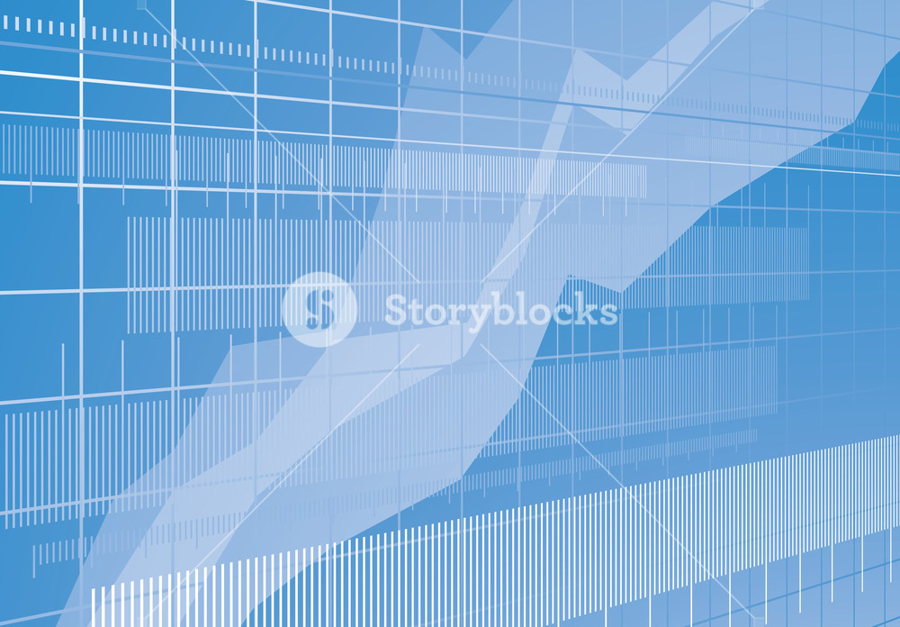 Blue Chart Vector Background. Royalty-Free Stock Vector SBI-300161113 ...