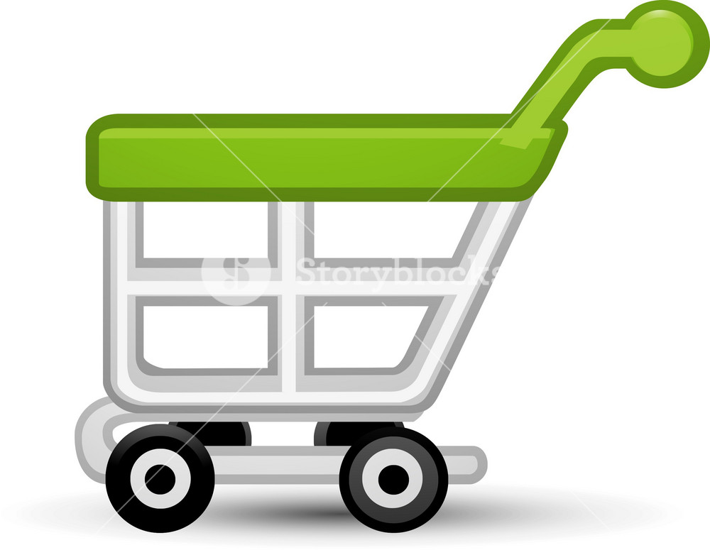 Cart1 Green Lite Ecommerce Icon Royalty-Free Stock Vector SBI-300136970 ...