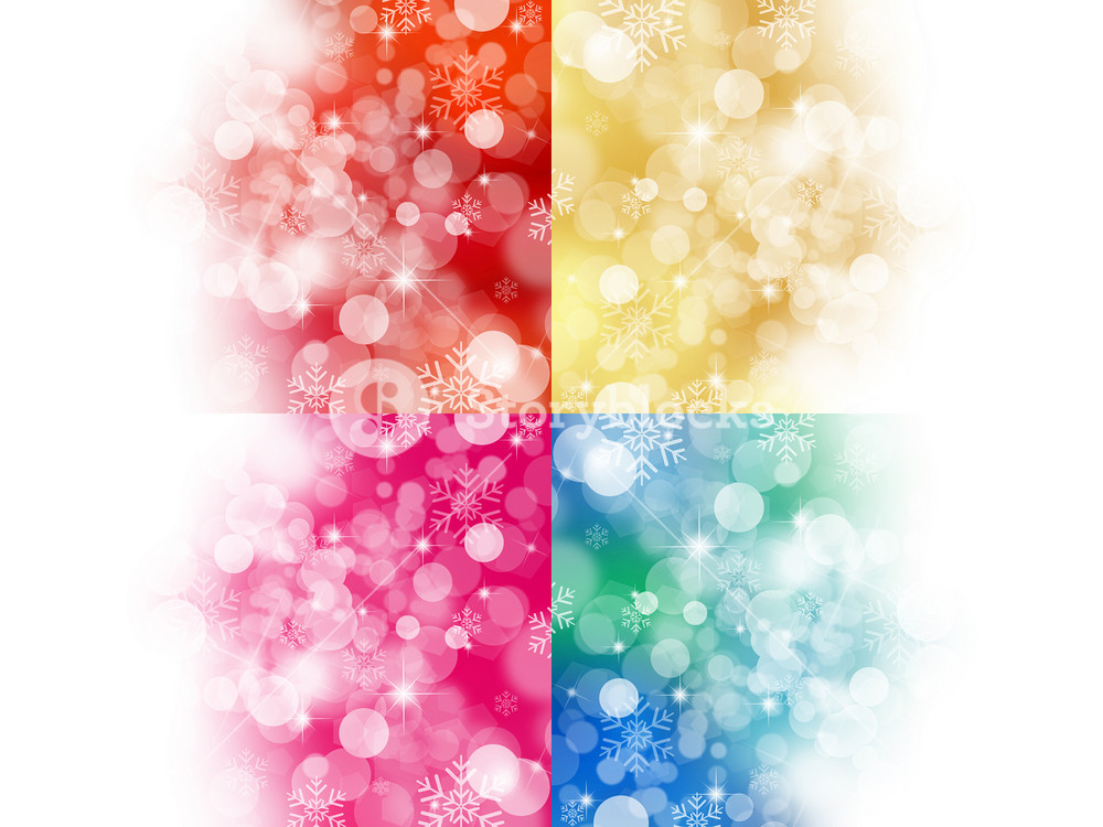 Christmas Bokeh Background Royalty-Free Stock Image - Storyblocks