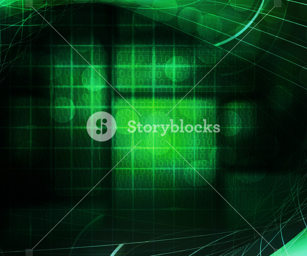 Computer Science Abstract Dark Background Royalty-Free Stock ...