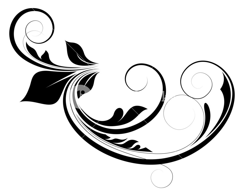 Curly R Designs Curly Floral Design Royalty-Free Stock Vector SBI-300384366 - Storyblocks