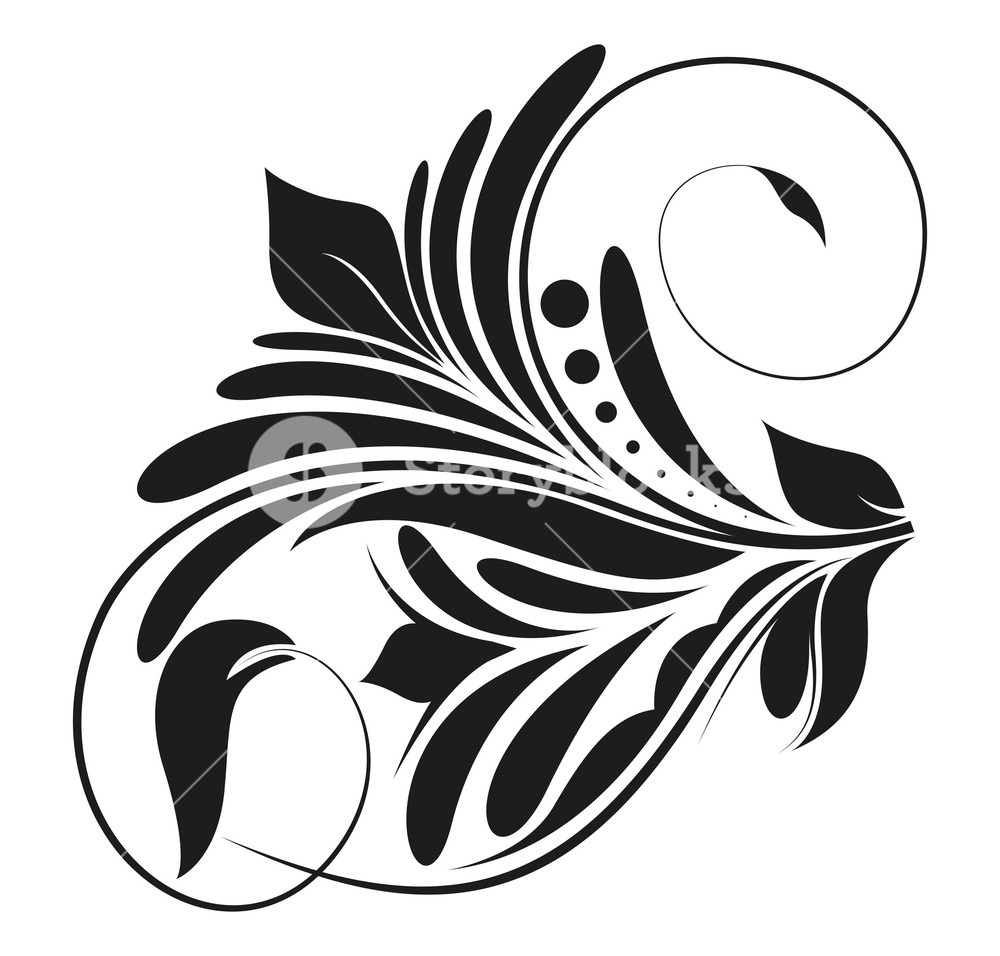 Flourish Design Elements Royalty-Free Stock Vector SBI-300384427 ...