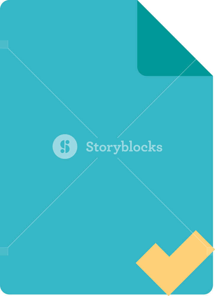 Funky Paper Check Icon Royalty-Free Stock Vector SBI-300136148 ...