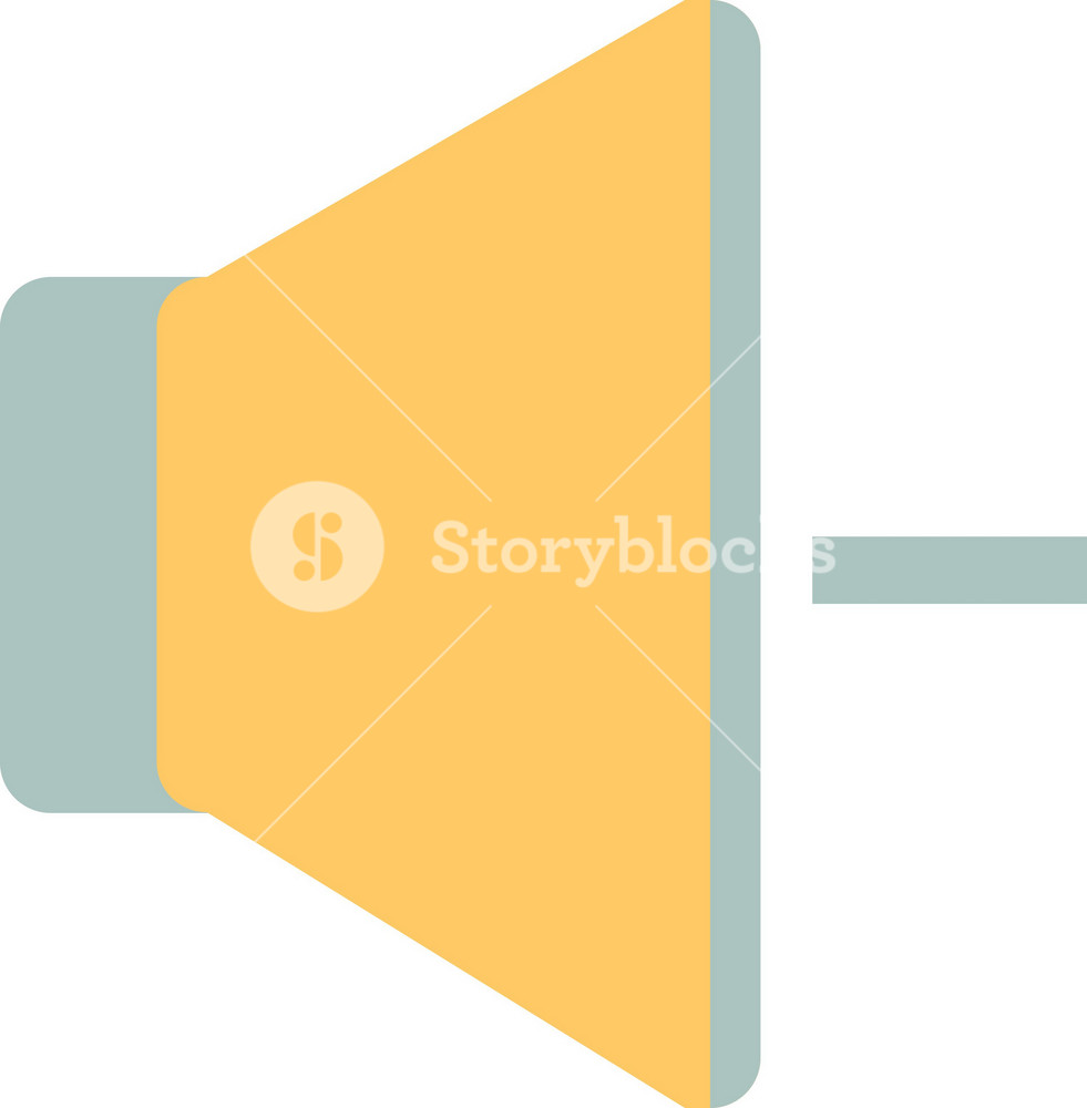Funky Volume Down Icon Royalty-Free Stock Vector SBI-300136305 ...