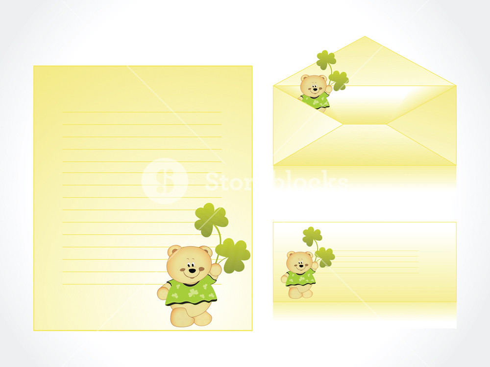 Funny Cartoon Letterhead And Postcard Royalty-Free Stock Vector SBI ...