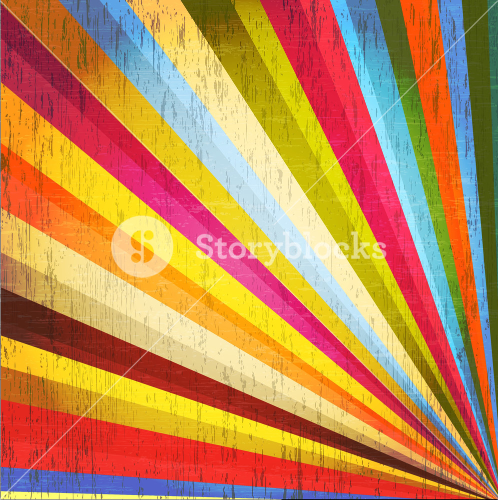 Grunge Rainbow Sunburst Background Royalty-Free Stock Vector SBI ...