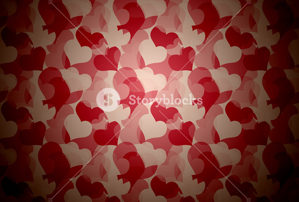 Hearts Pattern Background Royalty-Free Stock Illustration SBI-300218018 ...