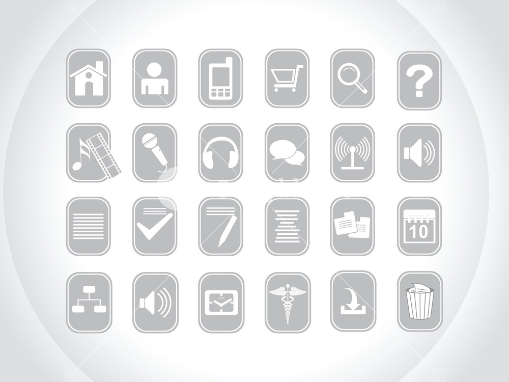 Icons With Background Royalty-Free Stock Vector SBI-300391473 - Storyblocks