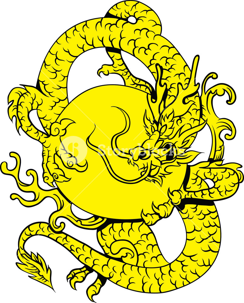 Japanese Vector Dragon Royalty-Free Stock Vector SBI-300110725 ...
