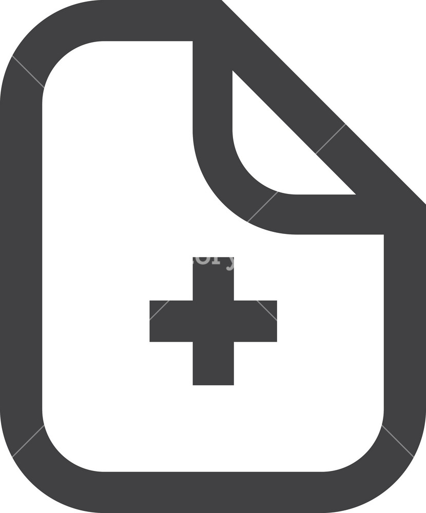 Label With Plus Sign Stroke Icon Royalty-Free Stock Vector SBI ...