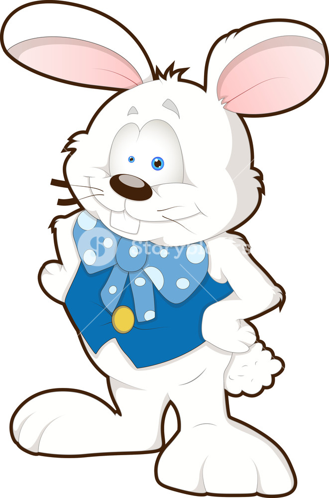 Rabbit - Cartoon Character Royalty-Free Stock Vector SBI-300216251 ...