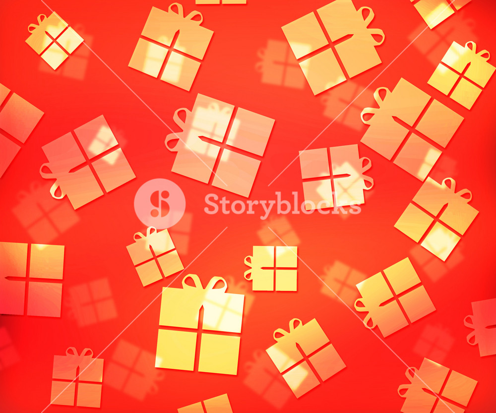Red Presents Abstract Background Royalty-Free Stock Illustration SBI ...
