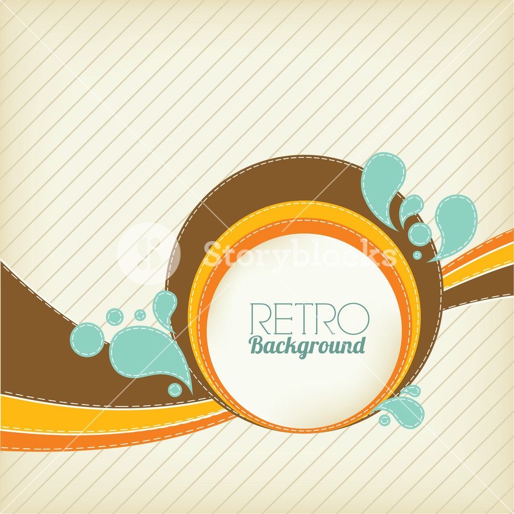 Retro Background Design Royalty-Free Stock Vector SBI-300263160 ...