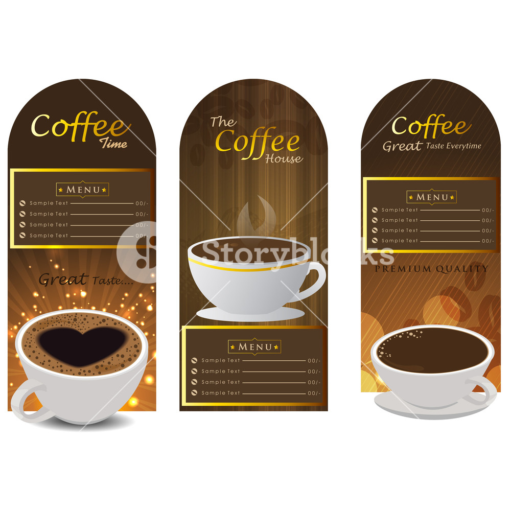 Table Label Menu Sets Of Label Design. Menu For Restaurant Royalty-Free Stock Vector SBI ...