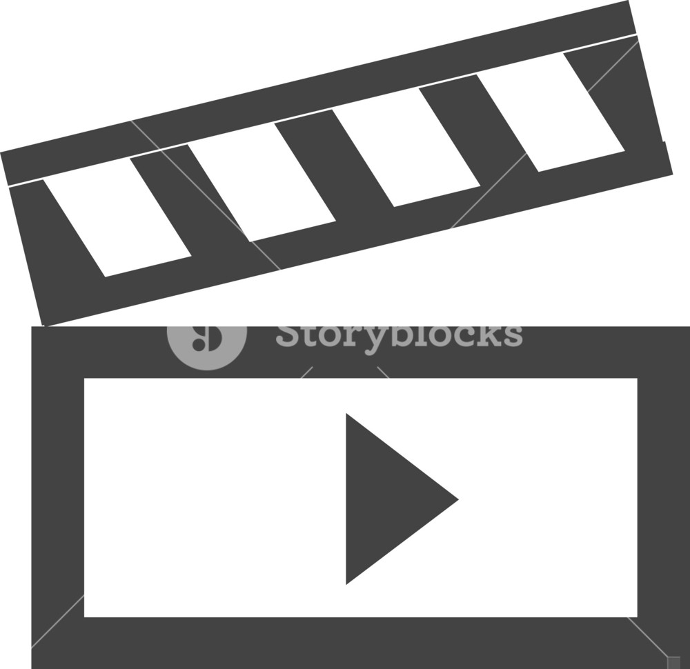 Slate Play Glyph Icon Royalty-Free Stock Vector SBI-300136829 - Storyblocks