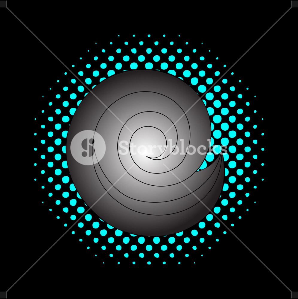 Spiral Grunge Retro Background Royalty-Free Stock Vector SBI-300384095 ...