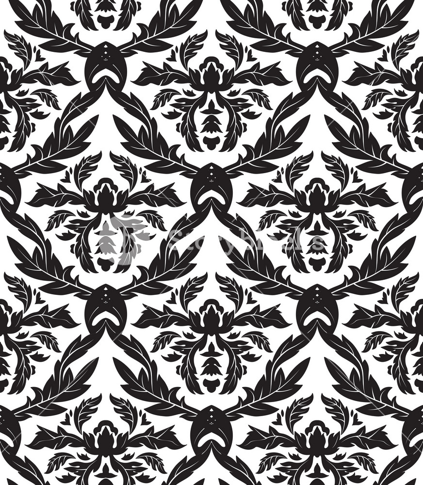 Vector Damask Pattern Royalty-Free Stock Vector SBI-300123680 - Storyblocks