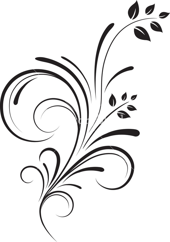 Vector Floral Flourish Royalty-Free Stock Vector SBI-300127485 ...
