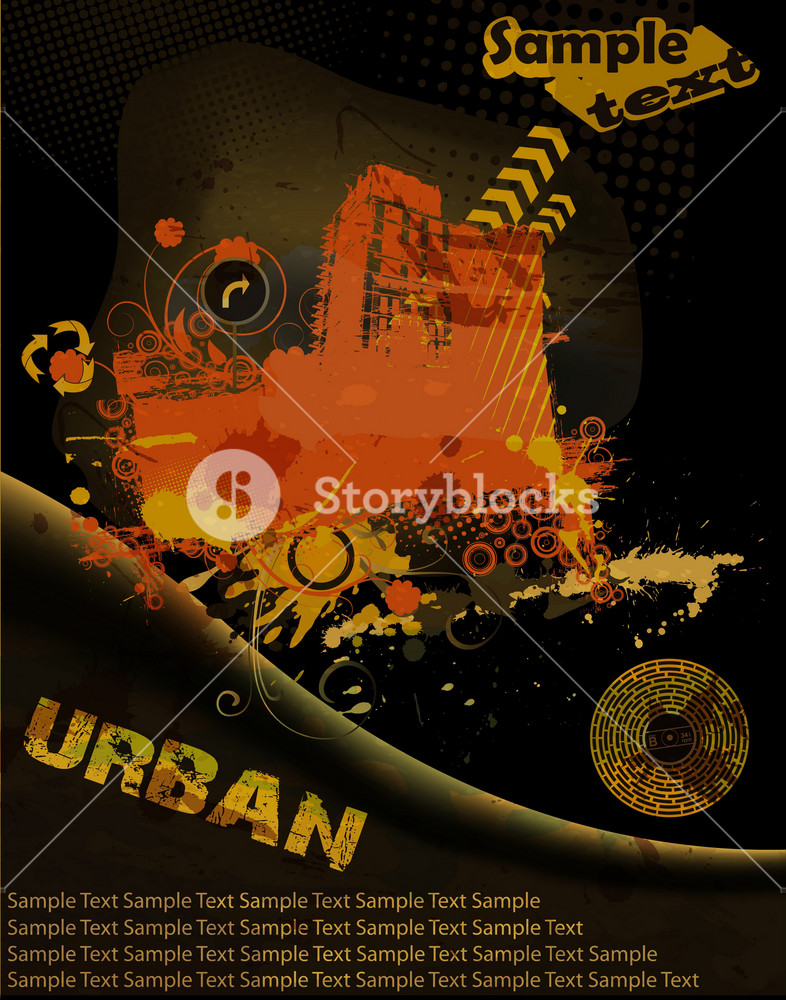 Vector Grunge Urban Background Royalty-Free Stock Vector SBI-300022413 ...
