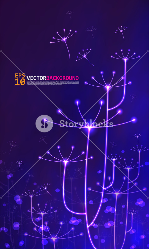 Vector Neon Light Illustration Royalty-Free Stock Vector SBI-300519240 ...