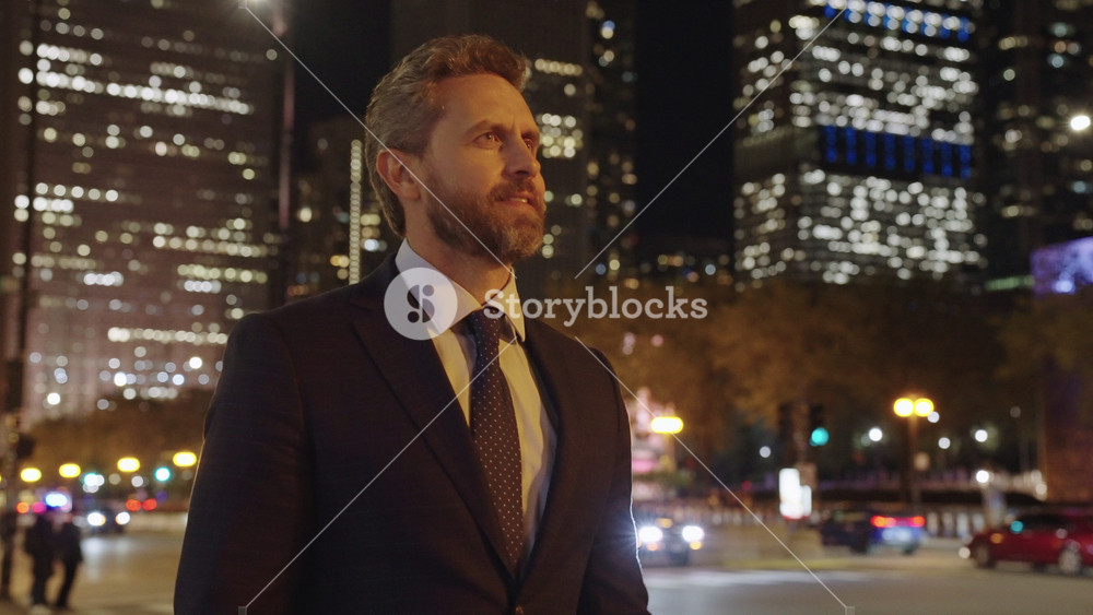 Businessman in boss suit. Business man walk for meeting. Successful businessman entrepreneur. Ambitious man in big city street. Business man